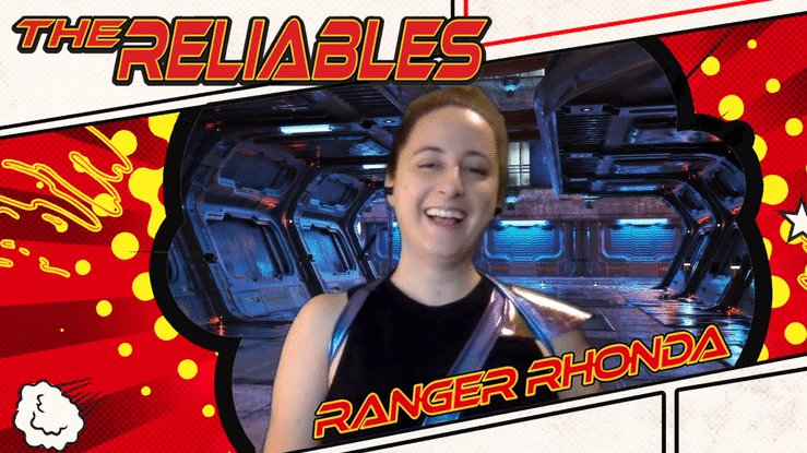 a woman makes a complicated salute